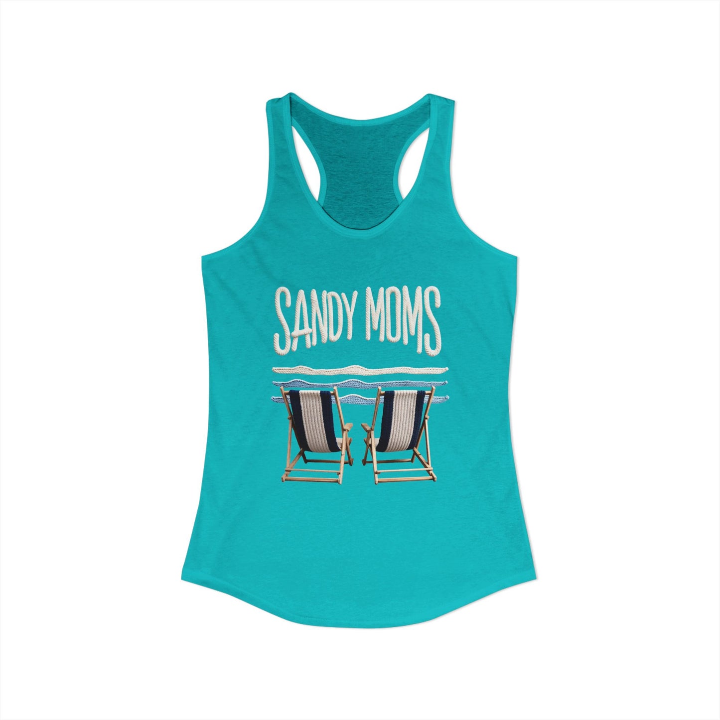 Sandy moms Racerback Tank