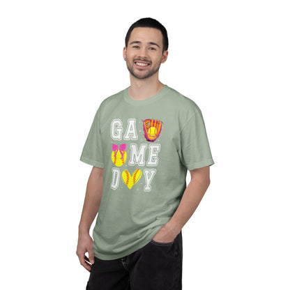Game Day Softball T-Shirt — ‘GAME DAY’ Glove & Ball Design
