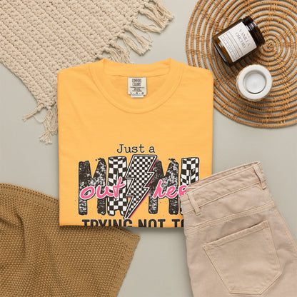 Mom Trying Not To Raise Assholes T-Shirt