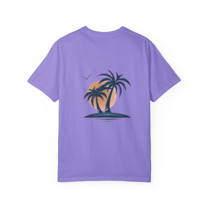 Palm Trees In the Sun, Front & Back T-shirt