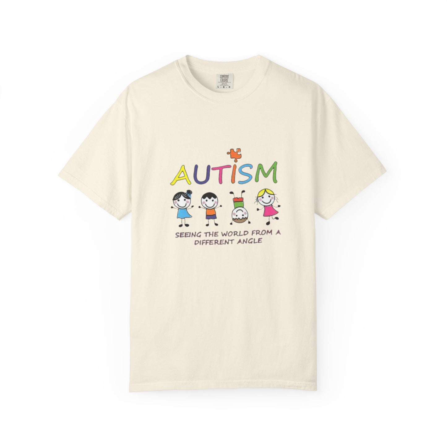 Autism, Seeing the World From a Different Angle T-shirt
