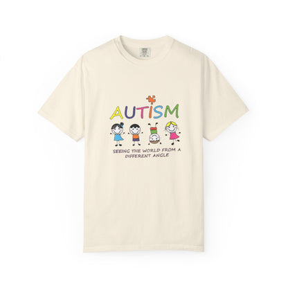 Autism, Seeing the World From a Different Angle T-shirt