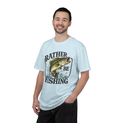 Rather Be Fishing T-Shirt — Bass Graphic Fishing Tee