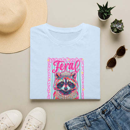 Feral Raccoon Gildan softstyle tshirt