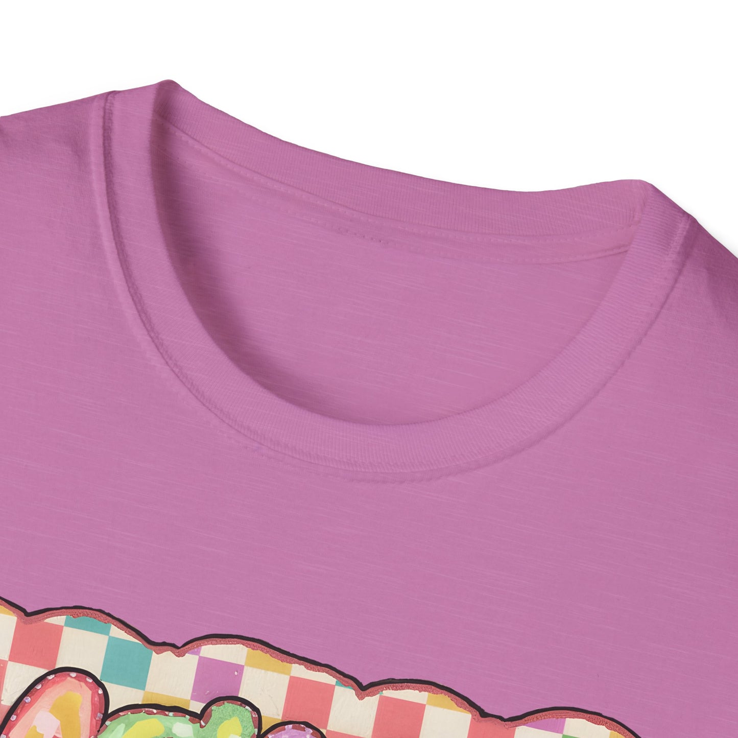 Mama Balloon Graphic Tee — Colorful Pastel Celebration Shirt for Moms