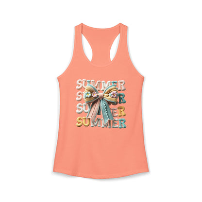 Summer yard bow Racerback Tank