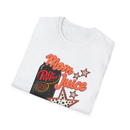 Mom Juice Dr Pepper T-Shirt – Retro Soda Graphic Tee for Moms