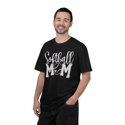 Softball Mom T-Shirt — Softball Mom Graphic Tee for Baseball/Softball Parents