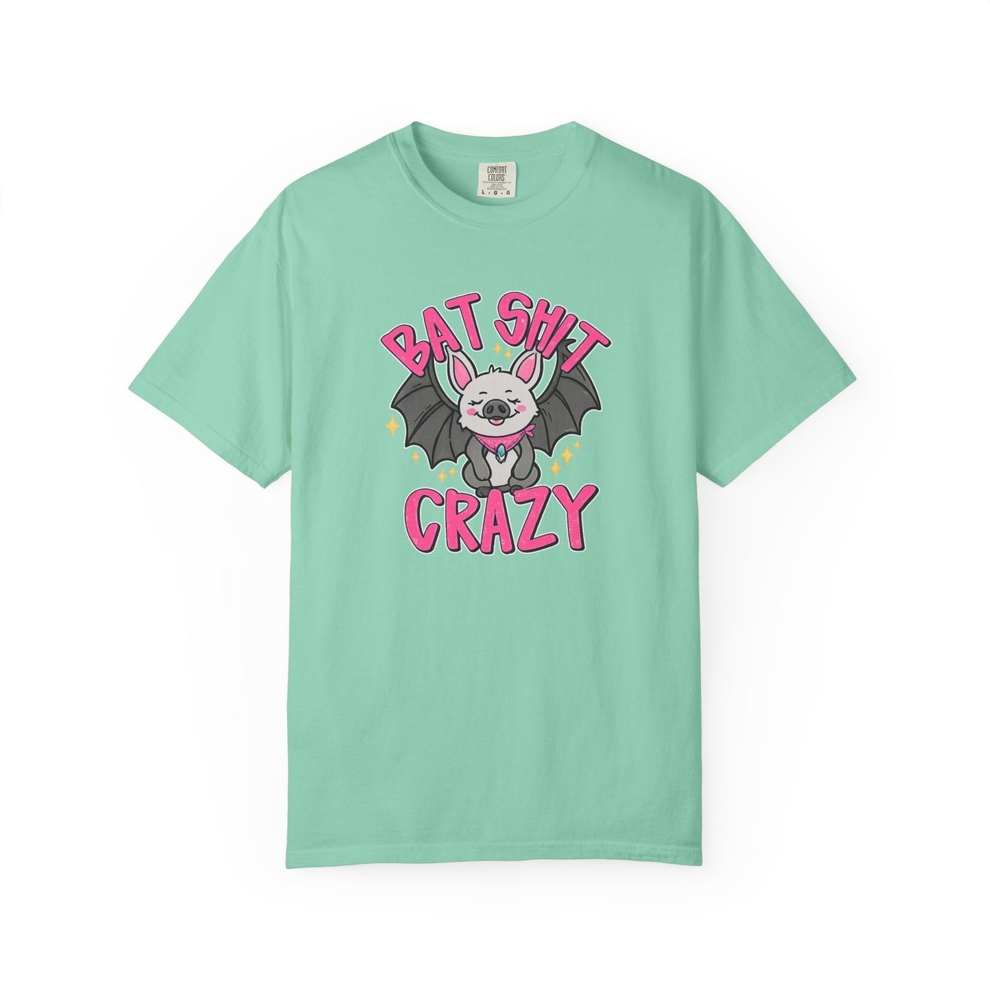 Bat Shit Crazy Bat T-Shirt — Cute Funny Vampire Bat Tee for Bat Lovers