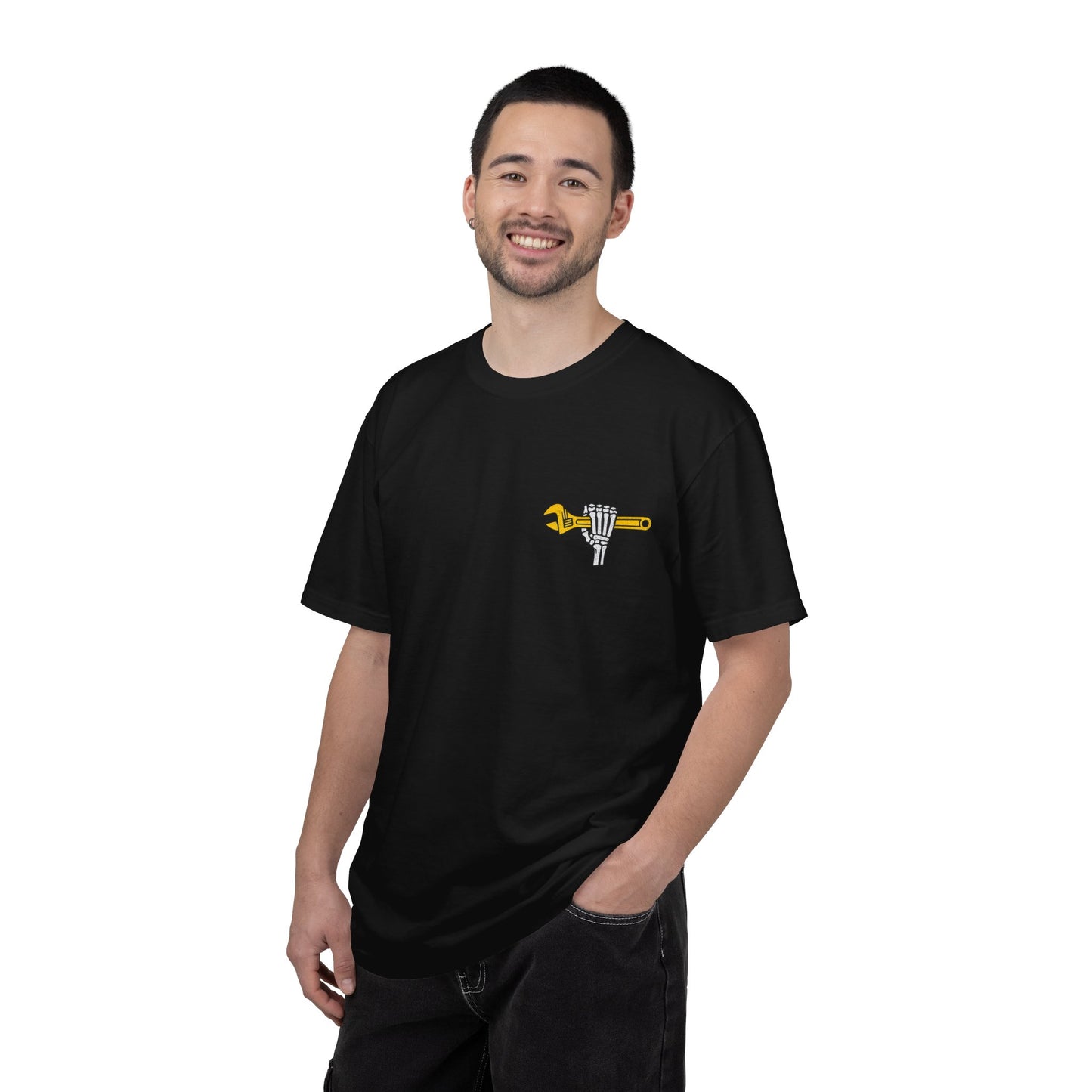 Mechanic T-Shirt — "I Can Fix a Lot of Things (But I Can't Fix Stupid)" Graphic Tee