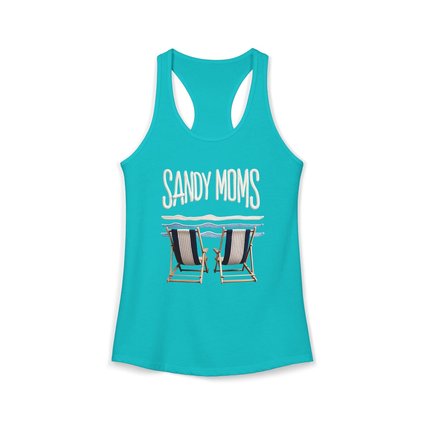 Sandy moms Racerback Tank