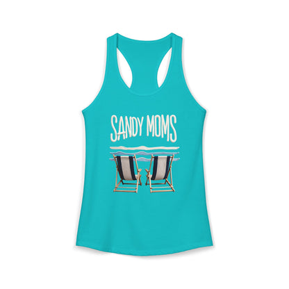 Sandy moms Racerback Tank