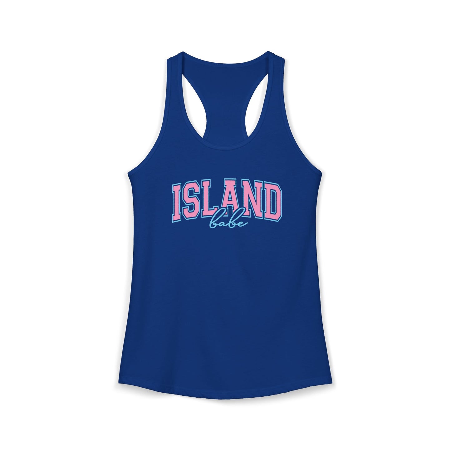 Island babe Racerback Tank