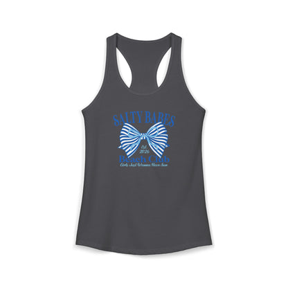 Salty babes blue Racerback Tank