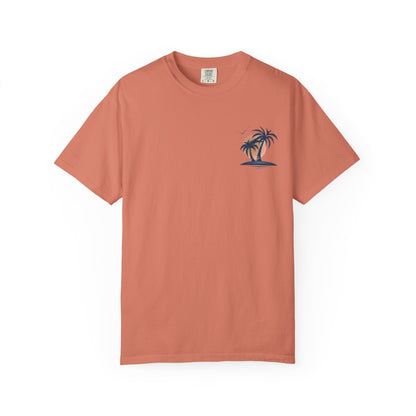 Palm Trees In the Sun, Front & Back T-shirt