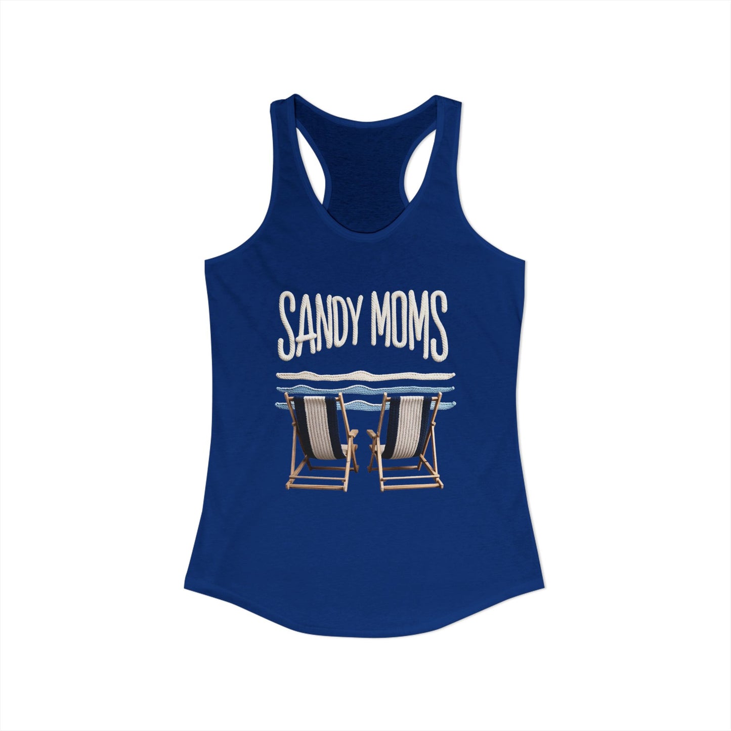 Sandy moms Racerback Tank