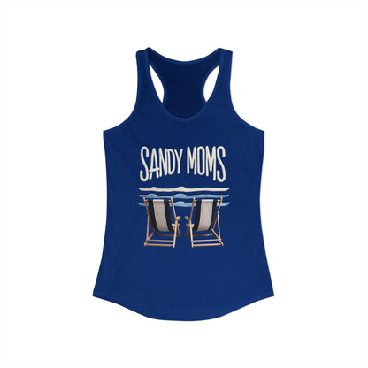 Sandy moms Racerback Tank