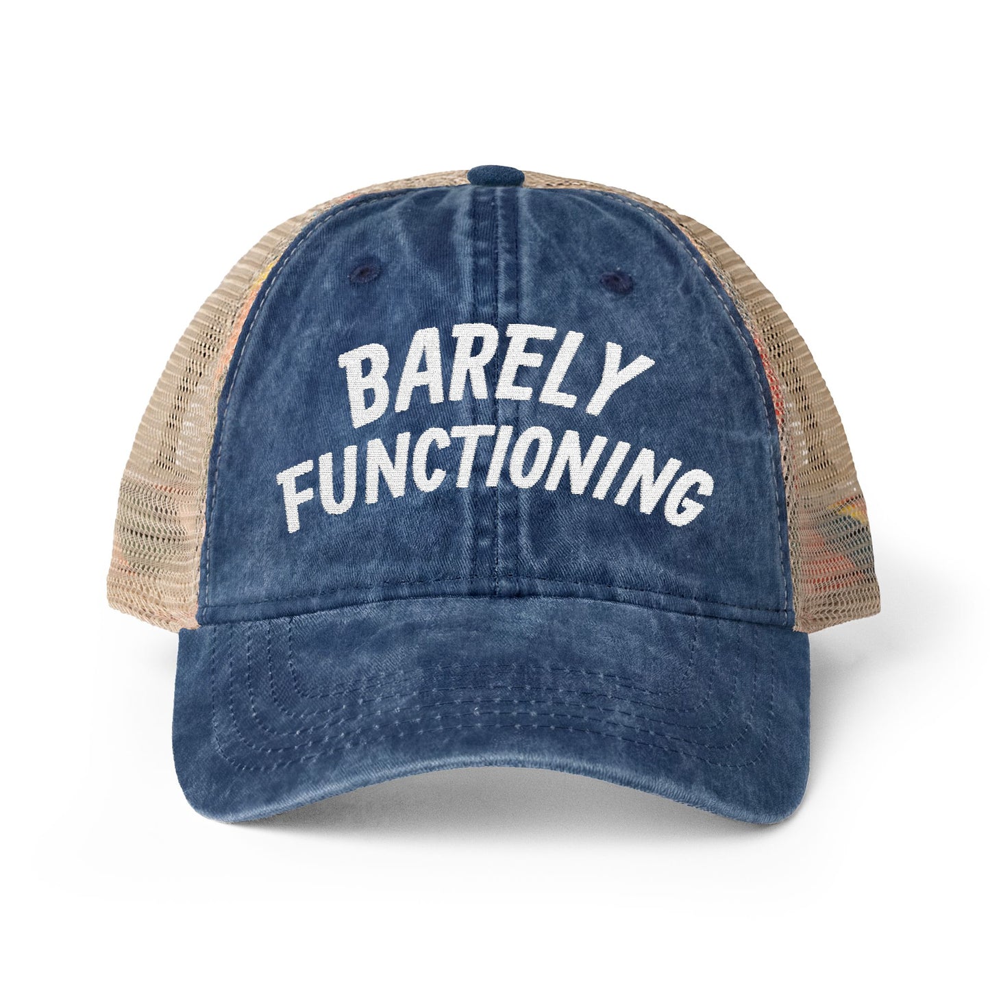 Women's Washed Mesh-Back Cap