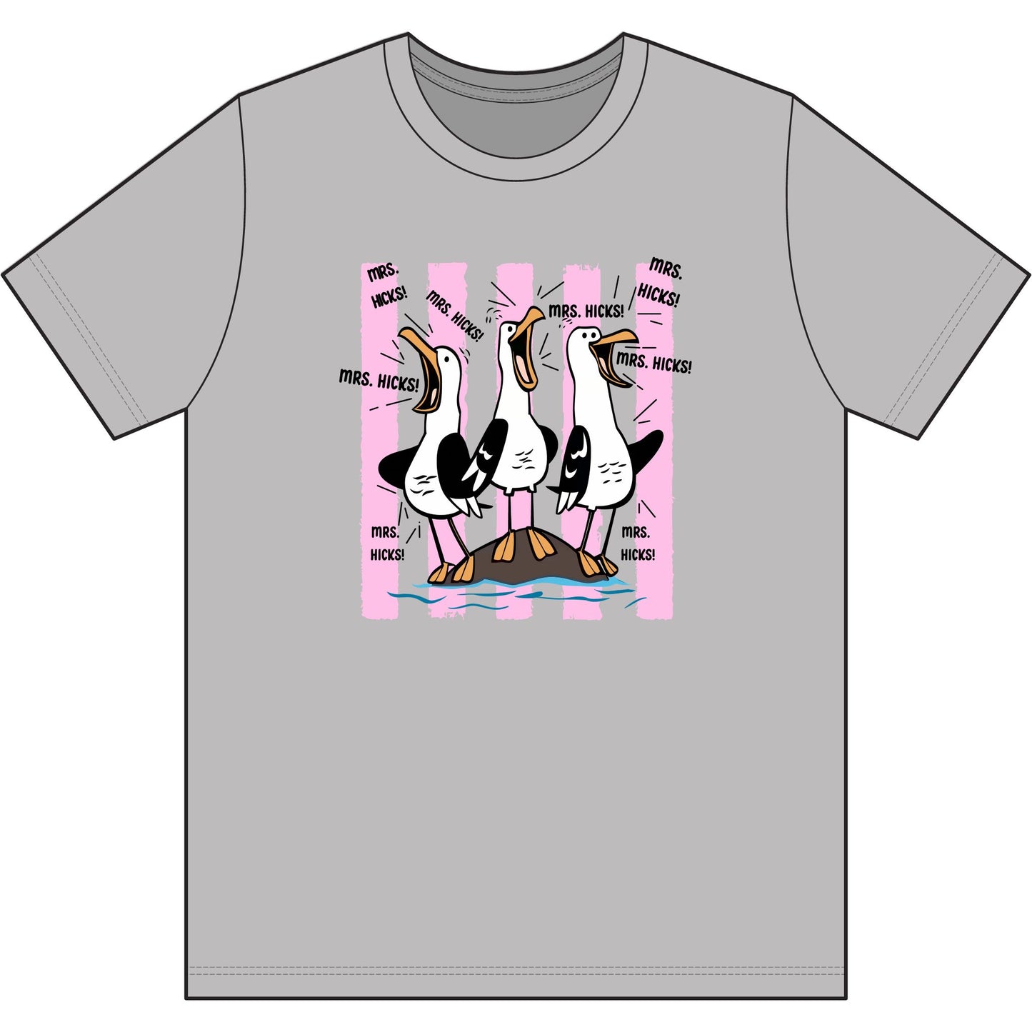 Custom Teacher Bird Tee