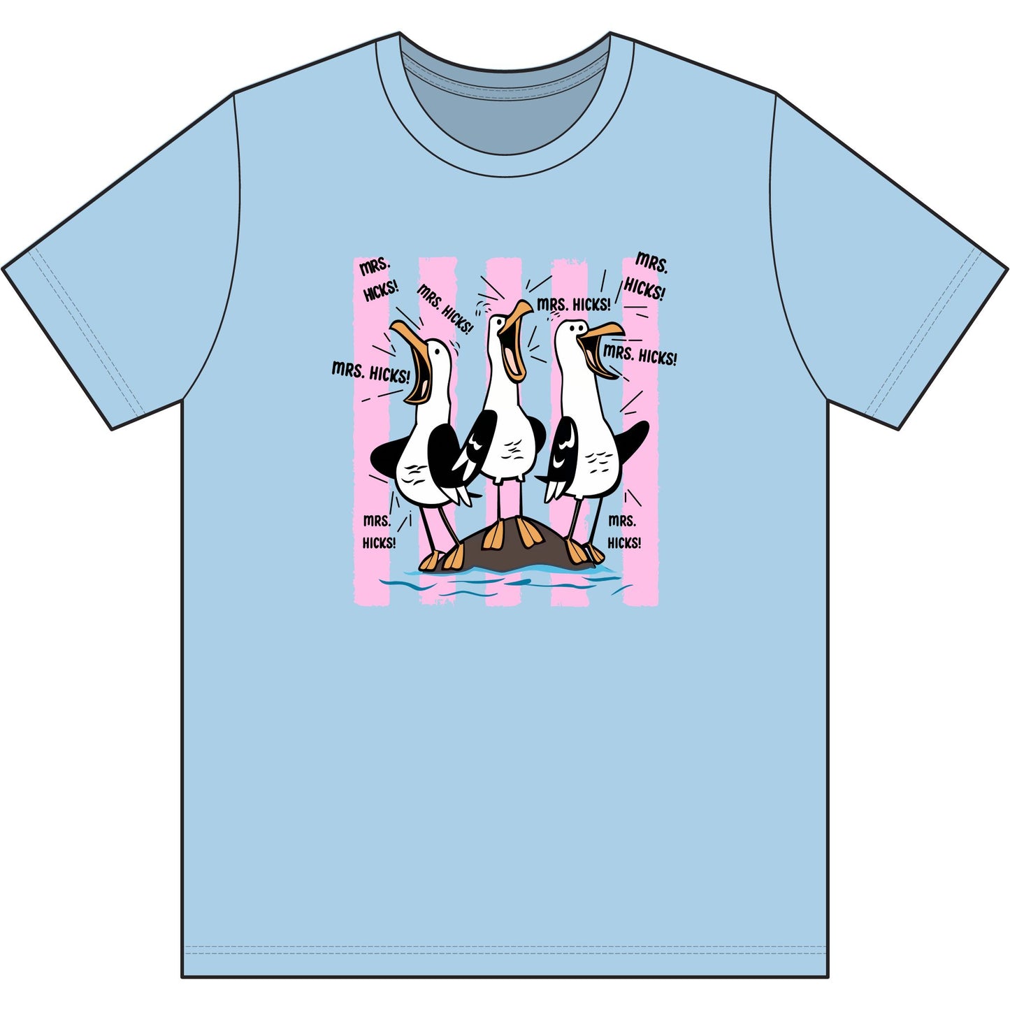 Custom Teacher Bird Tee