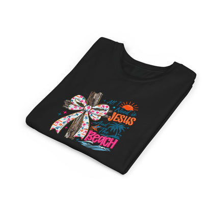 Youth Tee - All I Need is Jesus and the Beach Graphic Tee