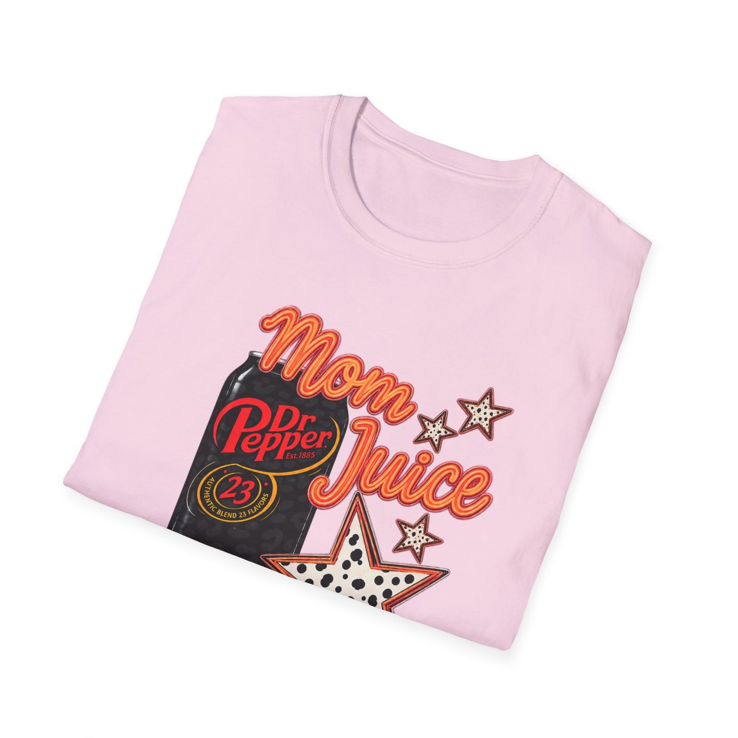 Mom Juice Dr Pepper T-Shirt – Retro Soda Graphic Tee for Moms