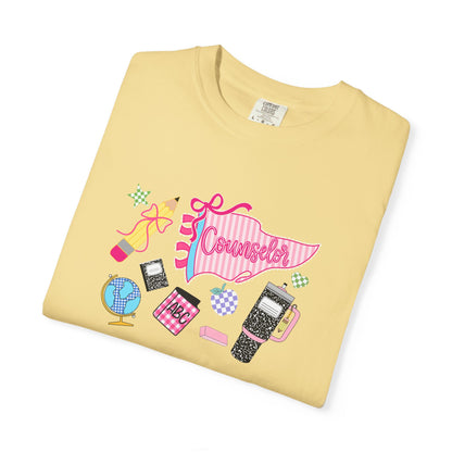 Retro Teen Essentials Graphic T-Shirt — 'Cassette' Collage Design