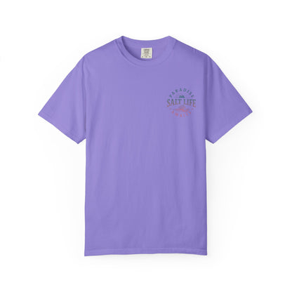 Salt Life Paradise Awaits Front & Back T-shirt