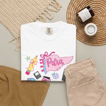 Retro 'Para' Collage T-Shirt — 90s Aesthetic Phone & Makeup Graphic Tee