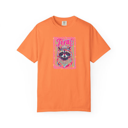 Feral Raccoon comfort color T-shirt