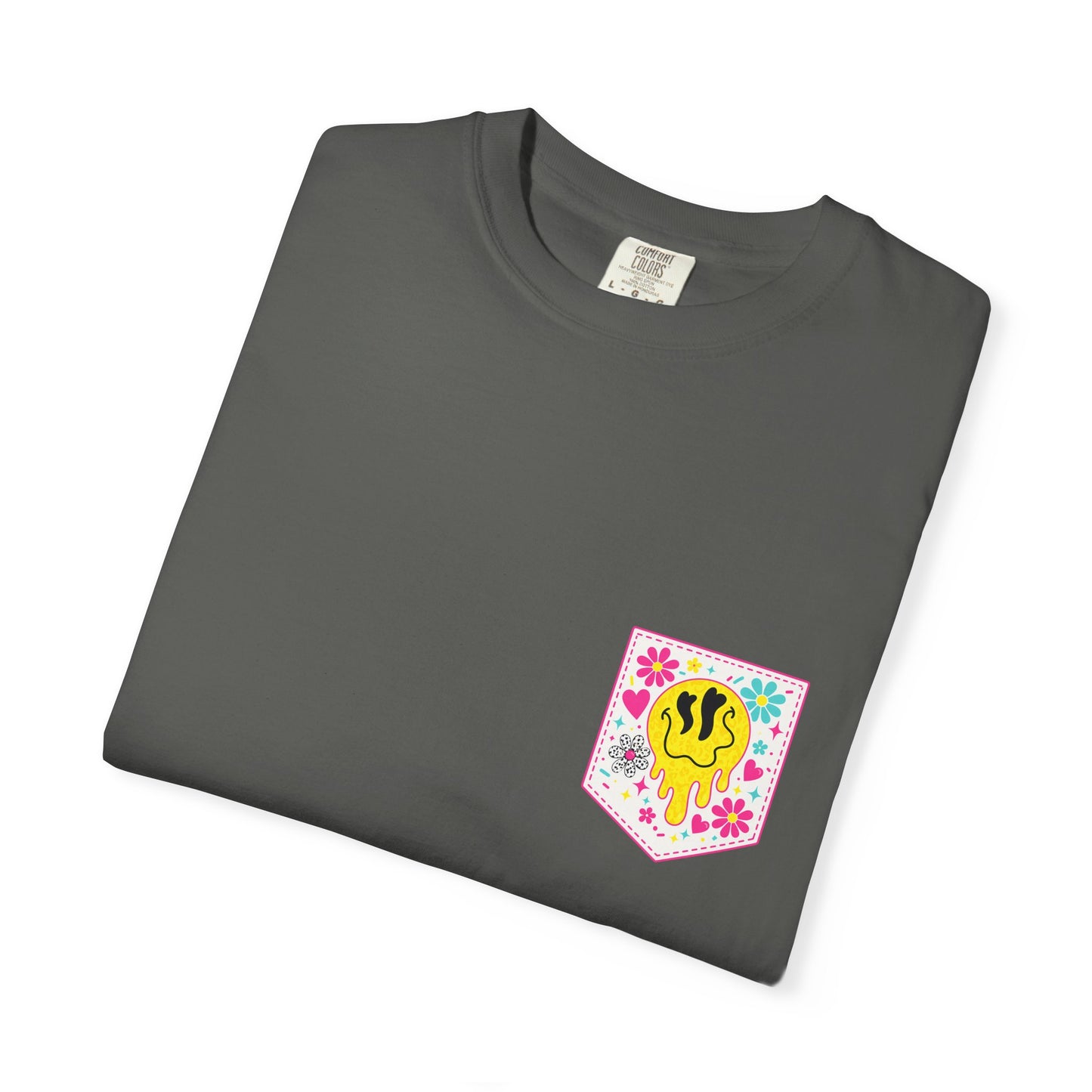 Social Moms Club T-Shirt — Colorful Retro Pocket Graphic Tee