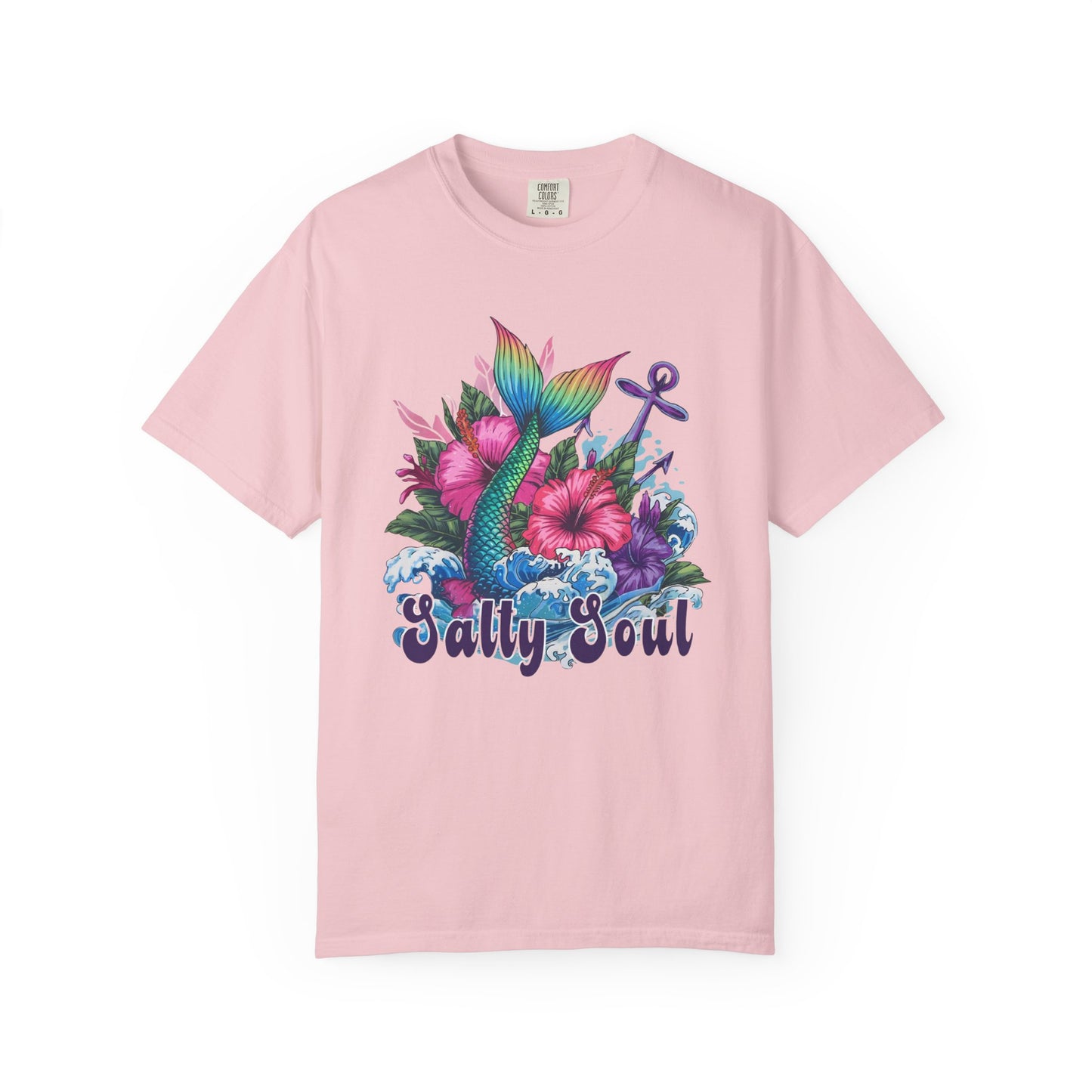 Salty Soul Mermaid Tail T-shirt