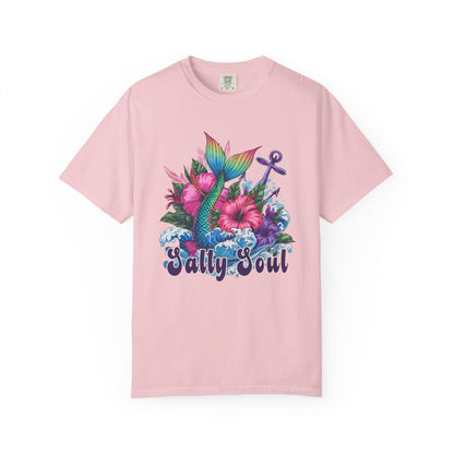 Salty Soul Mermaid Tail T-shirt