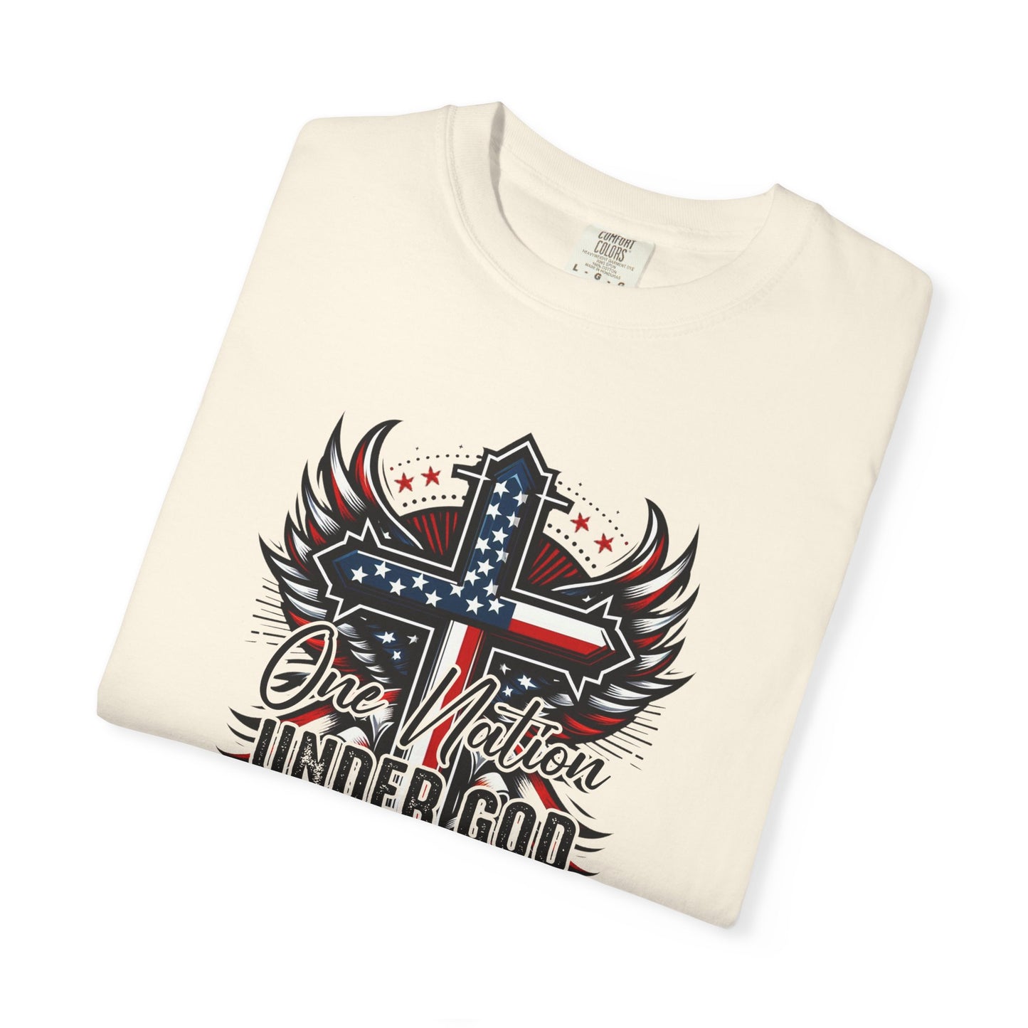 One Nation Under God Cross T-Shirt