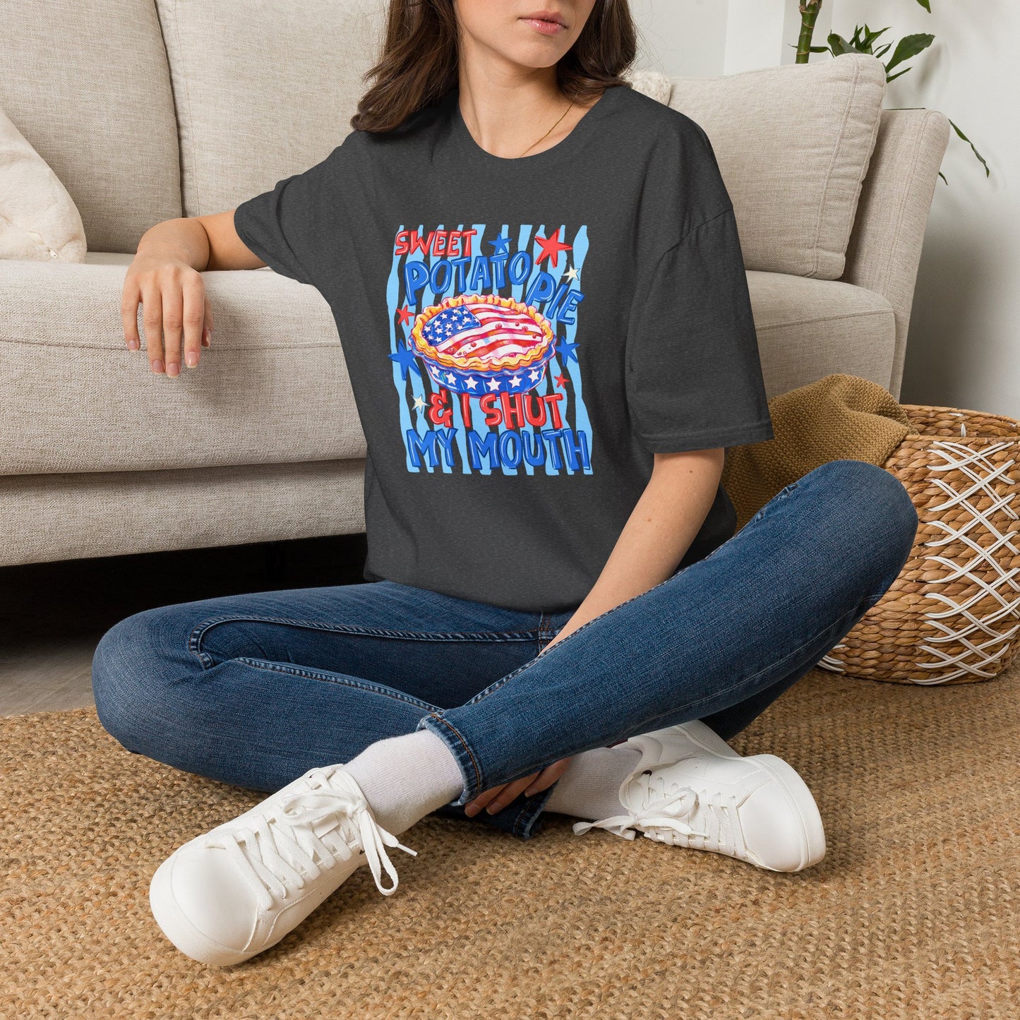T-Shirt — 'Sweet Potato Pie' Patriotic Graphic Tee