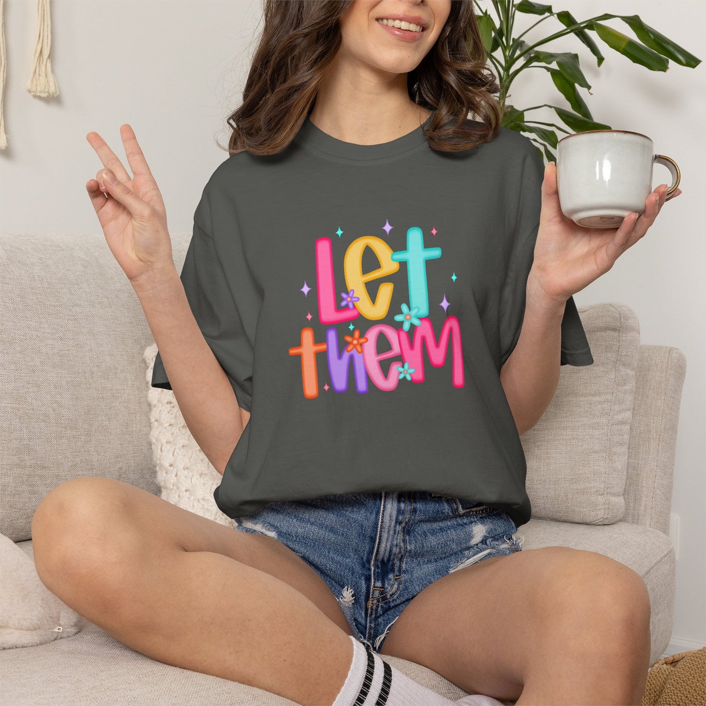 Let Them T-Shirt — Colorful Positive Kids & Pride Tee