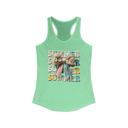 Summer yard bow Racerback Tank