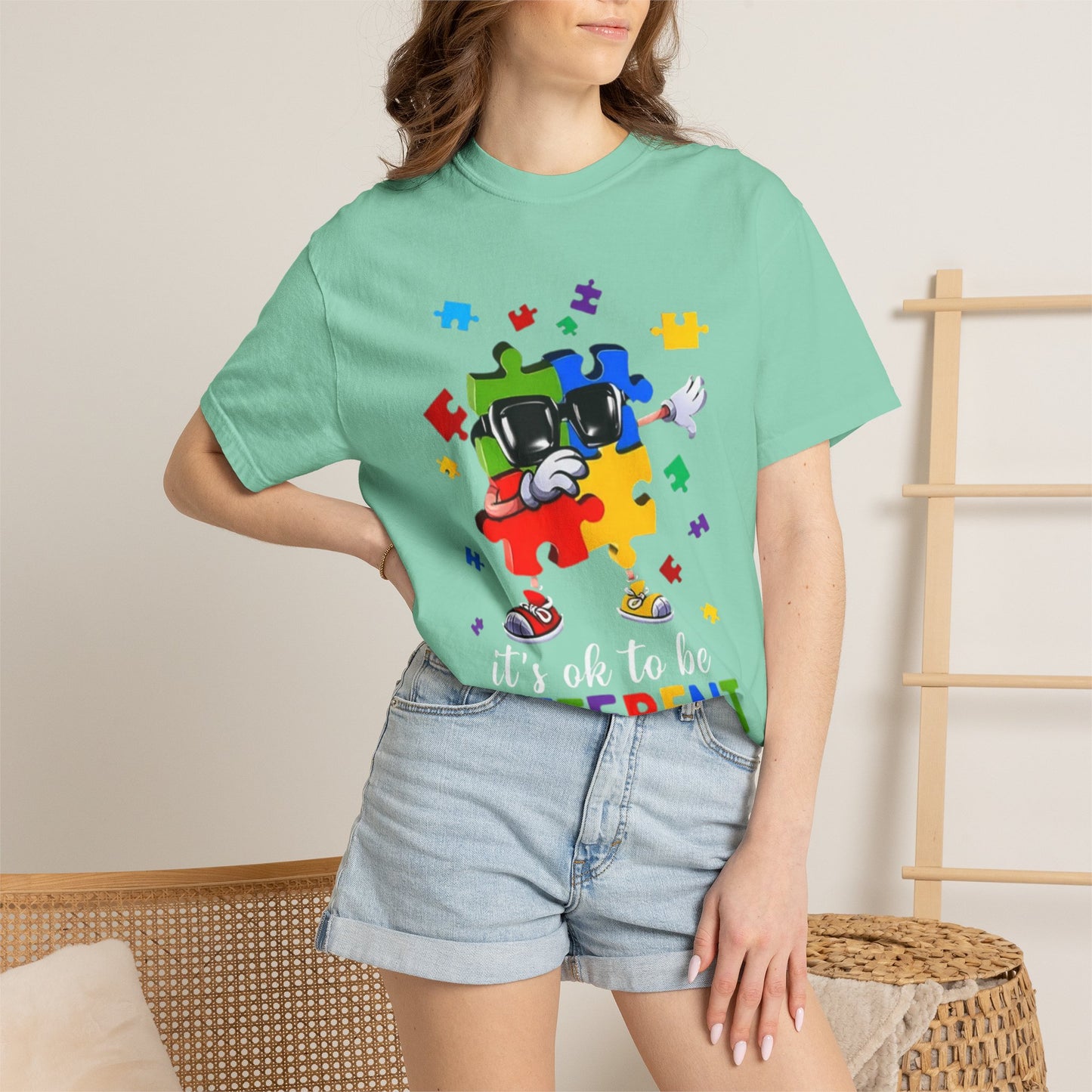 It's Okay To Be Different Autism Awareness T-shirt