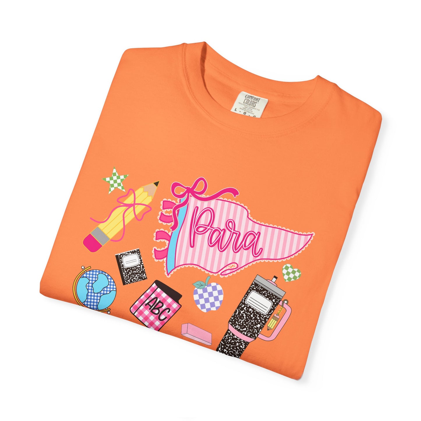 Retro 'Para' Collage T-Shirt — 90s Aesthetic Phone & Makeup Graphic Tee