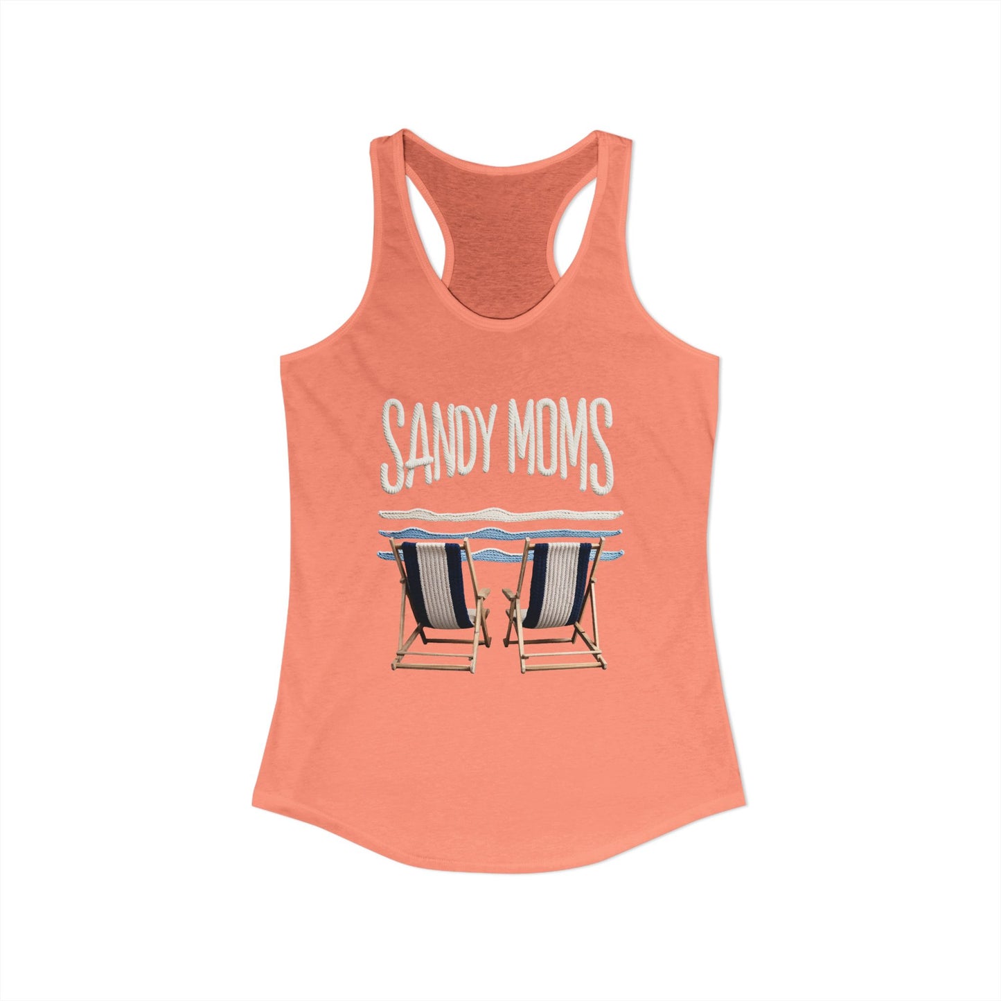 Sandy moms Racerback Tank