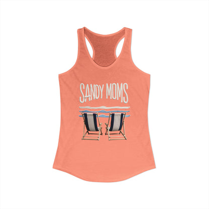 Sandy moms Racerback Tank