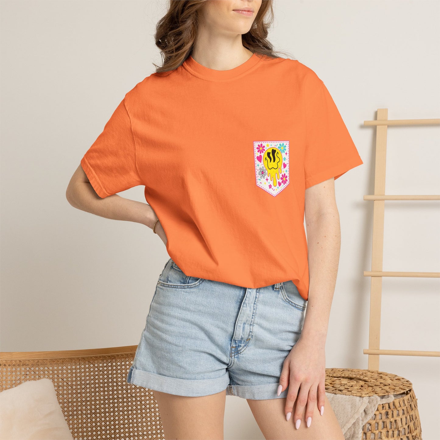 Social Moms Club T-Shirt — Colorful Retro Pocket Graphic Tee