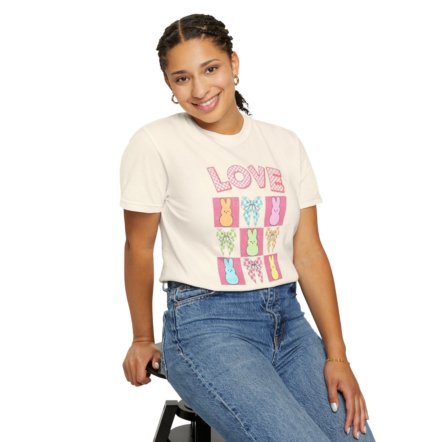 Easter Bunny Grid T-Shirt
