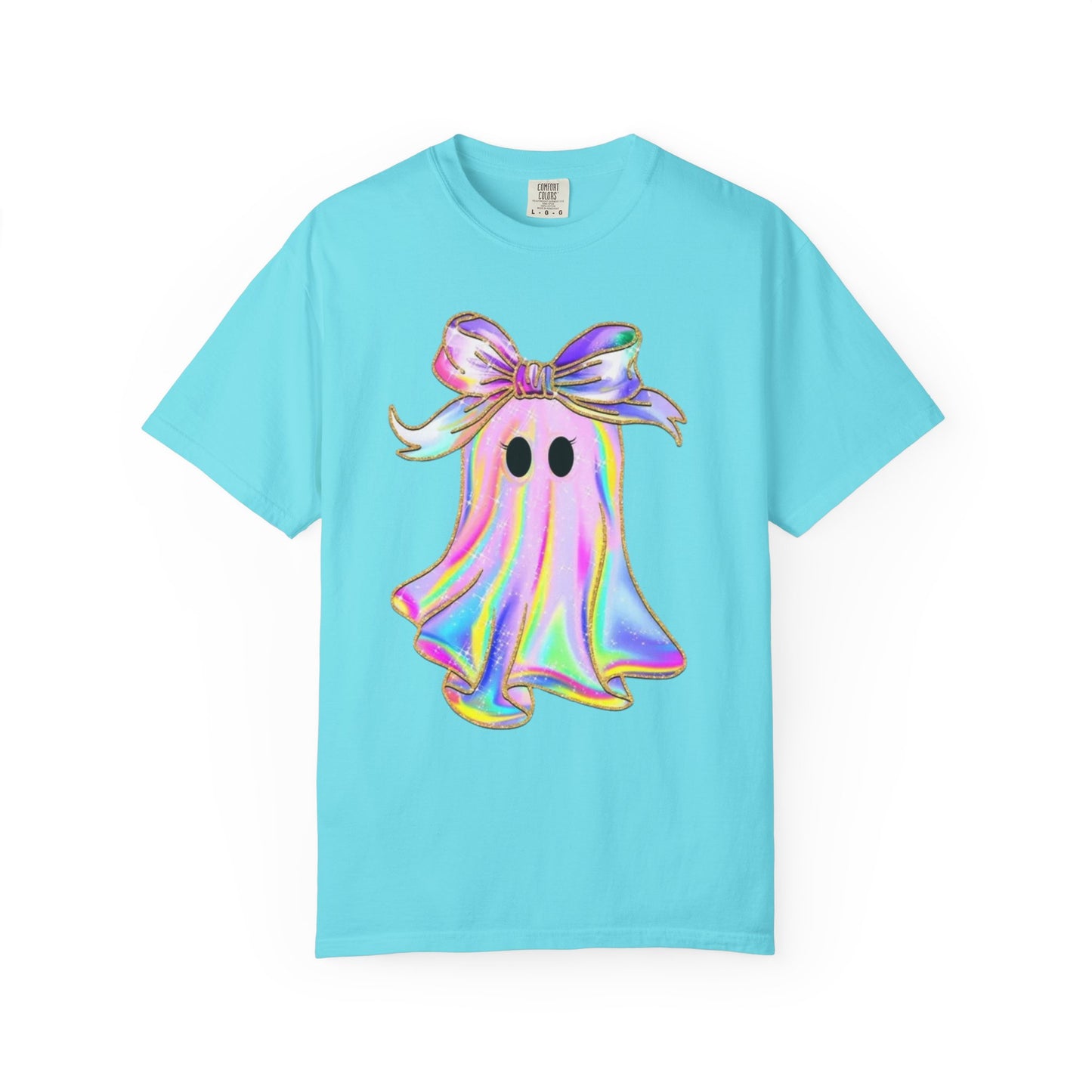 Holographic Bow Ghost T-Shirt