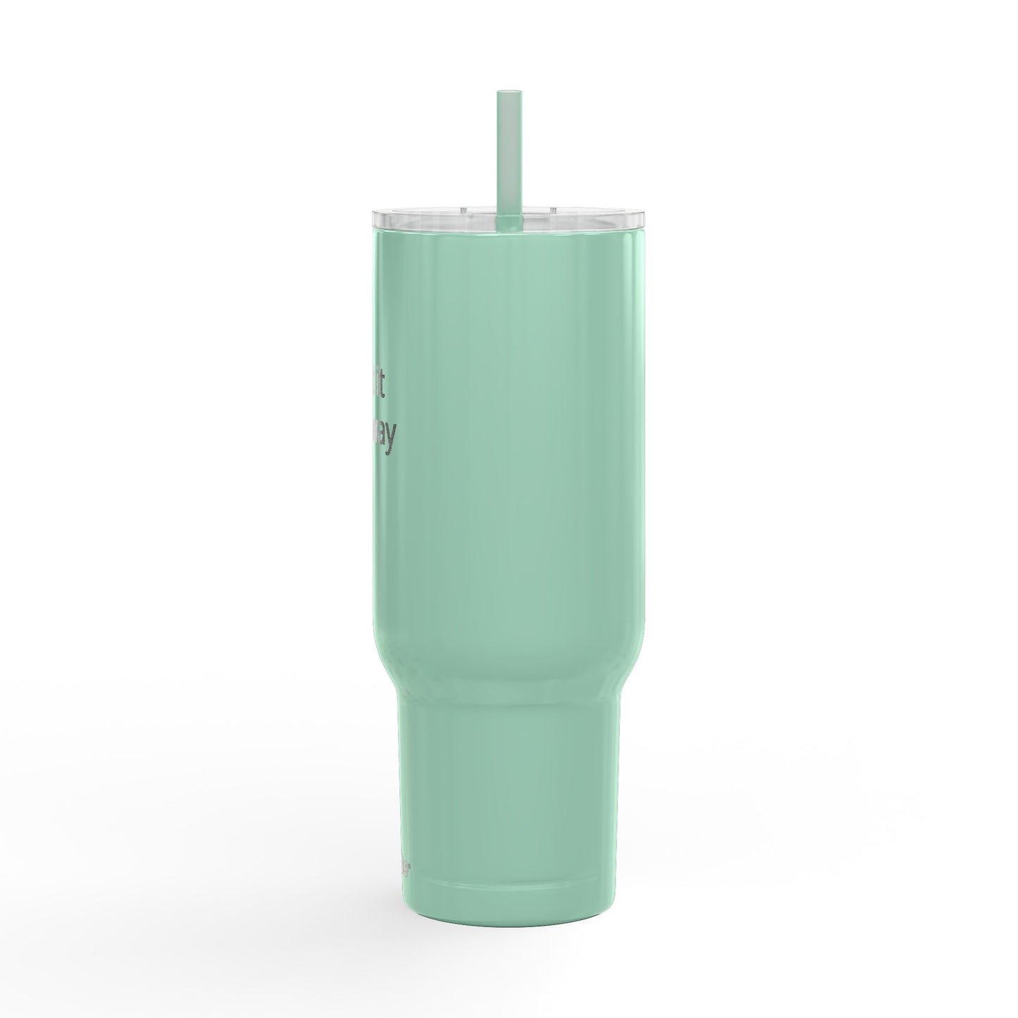 40oz Engraved Insulated Tumbler with Lid & Straw — Customizable Travel Mug