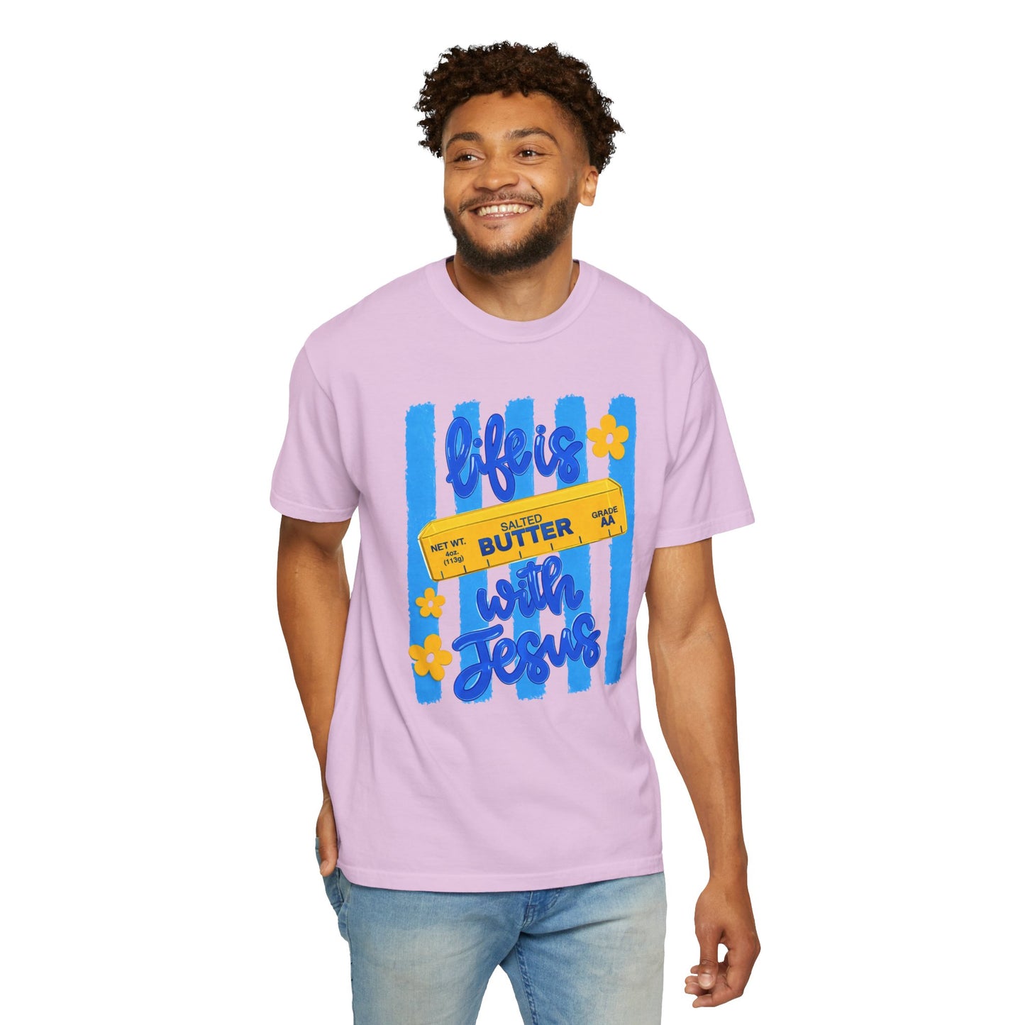 Life Is Butter With Jesus T‑Shirt