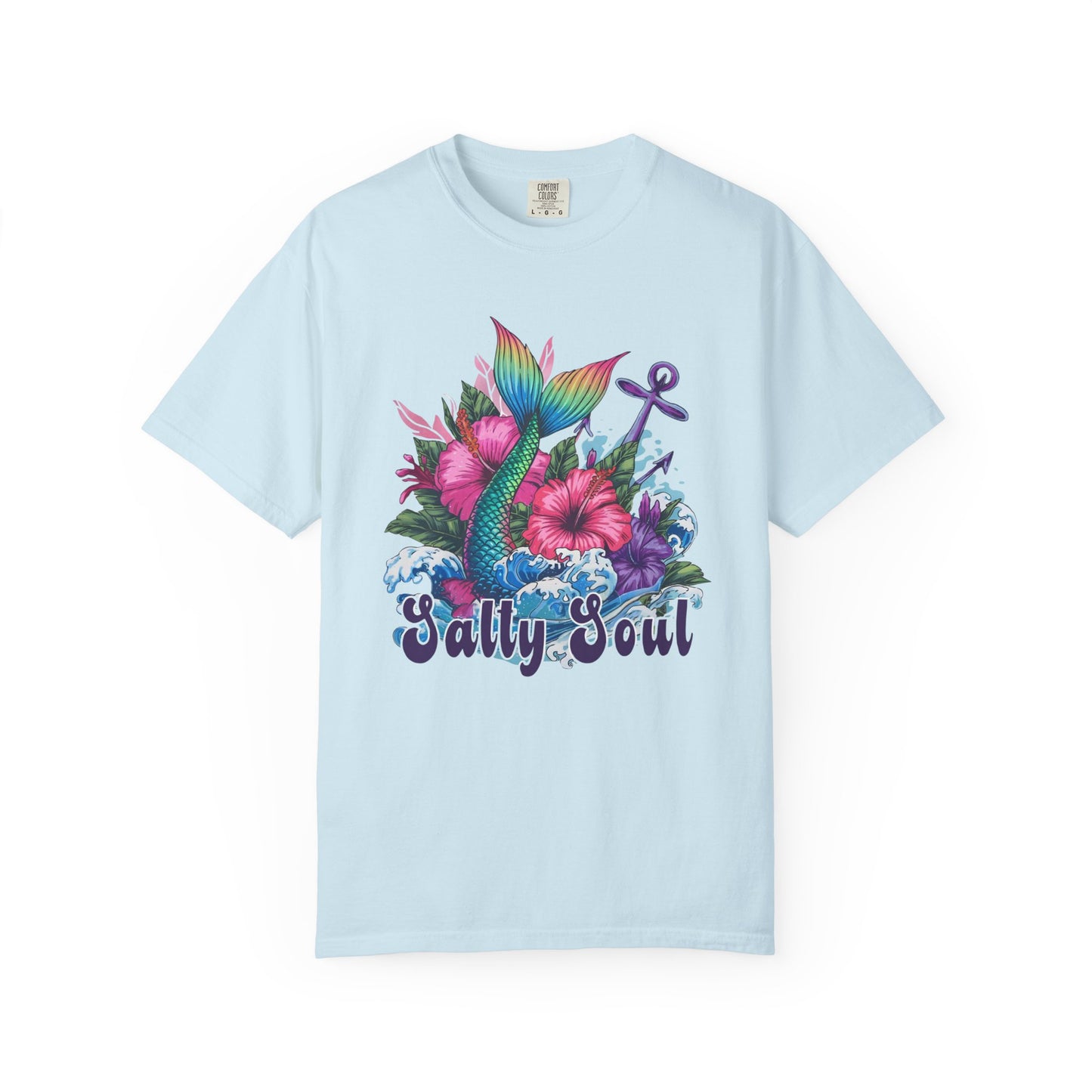 Salty Soul Mermaid Tail T-shirt