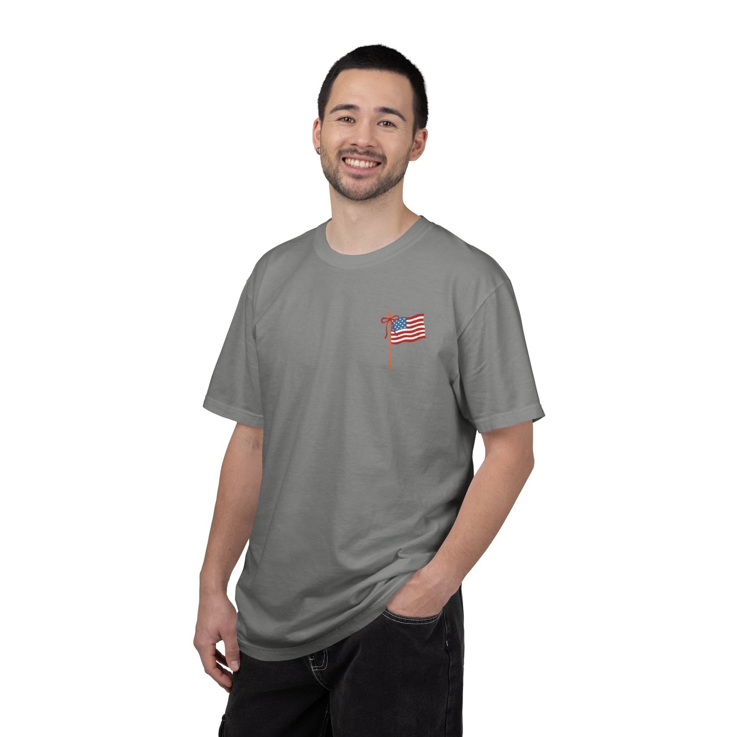 Hot Dog Graphic T-Shirt — "Bad Day to Be a Hot Dog" Patriotic Tee