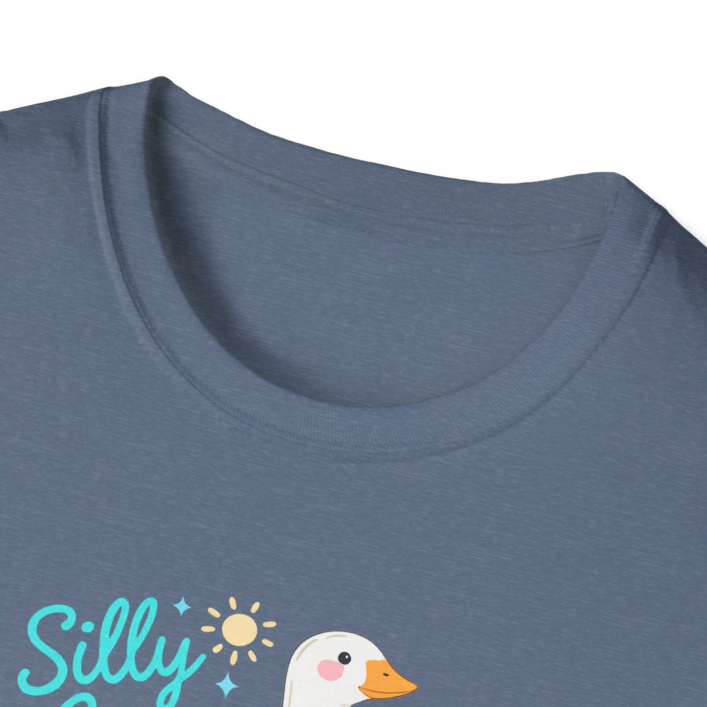 Silly Goose T-Shirt — Cute Duck Illustration Tee for Kids & Animal Lovers