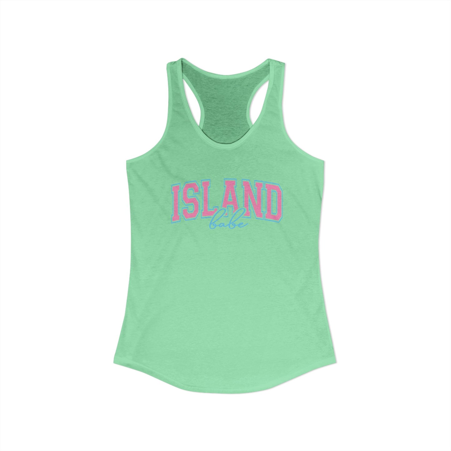Island babe Racerback Tank